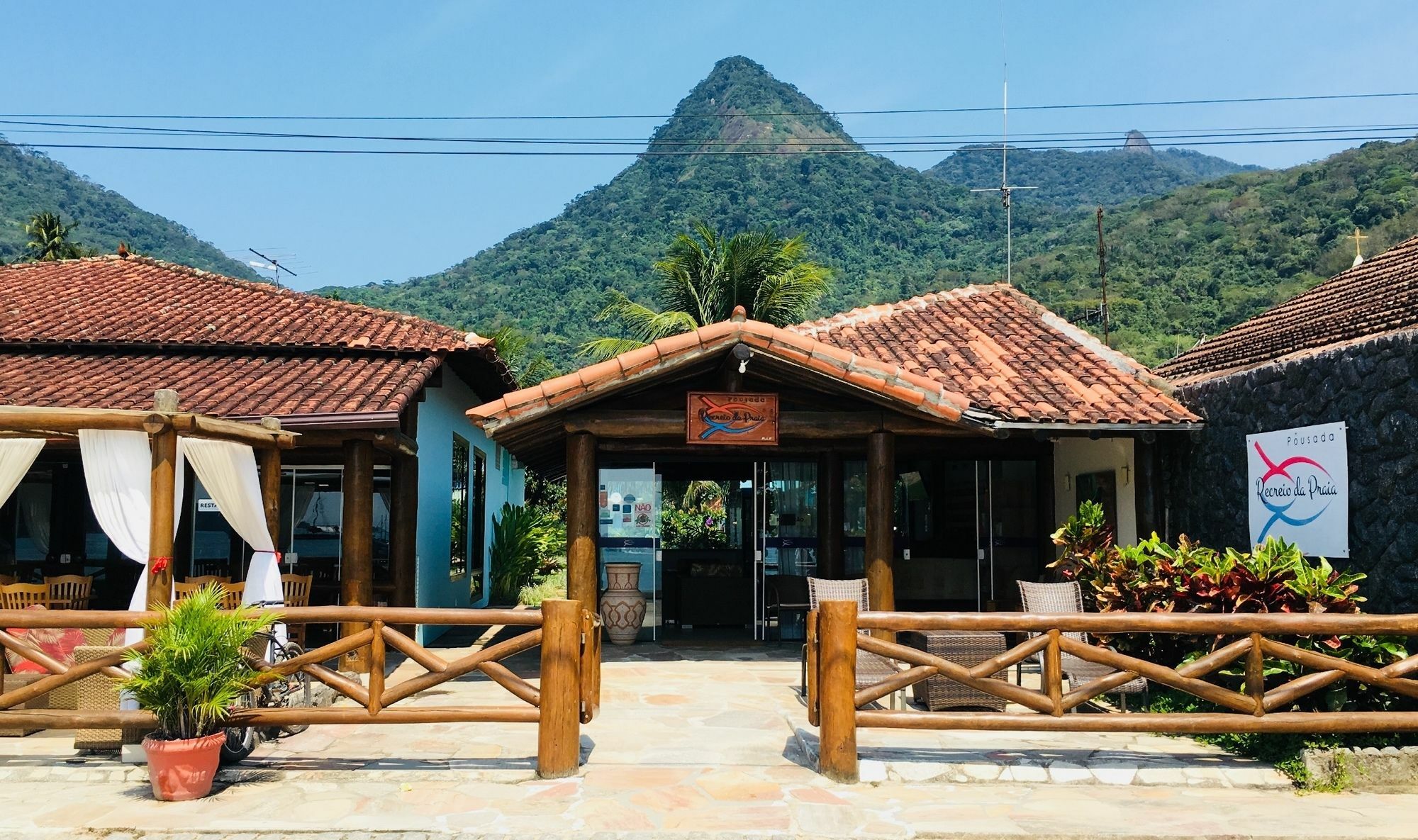 Pousada Recreio Da Praia Abraão Zewnętrze zdjęcie